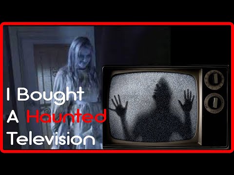 I Bought A Haunted Television Halloween night 2022 Creepypasta Scary ...