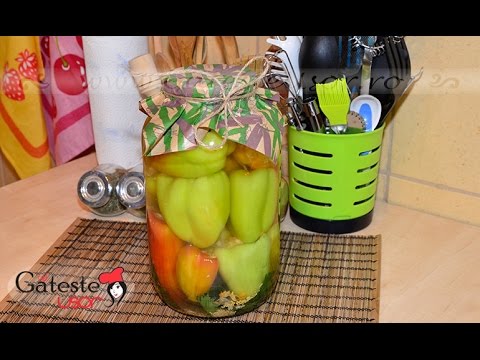 Reteta De Ardei Grasi Umpluti Cu Varza Youtube