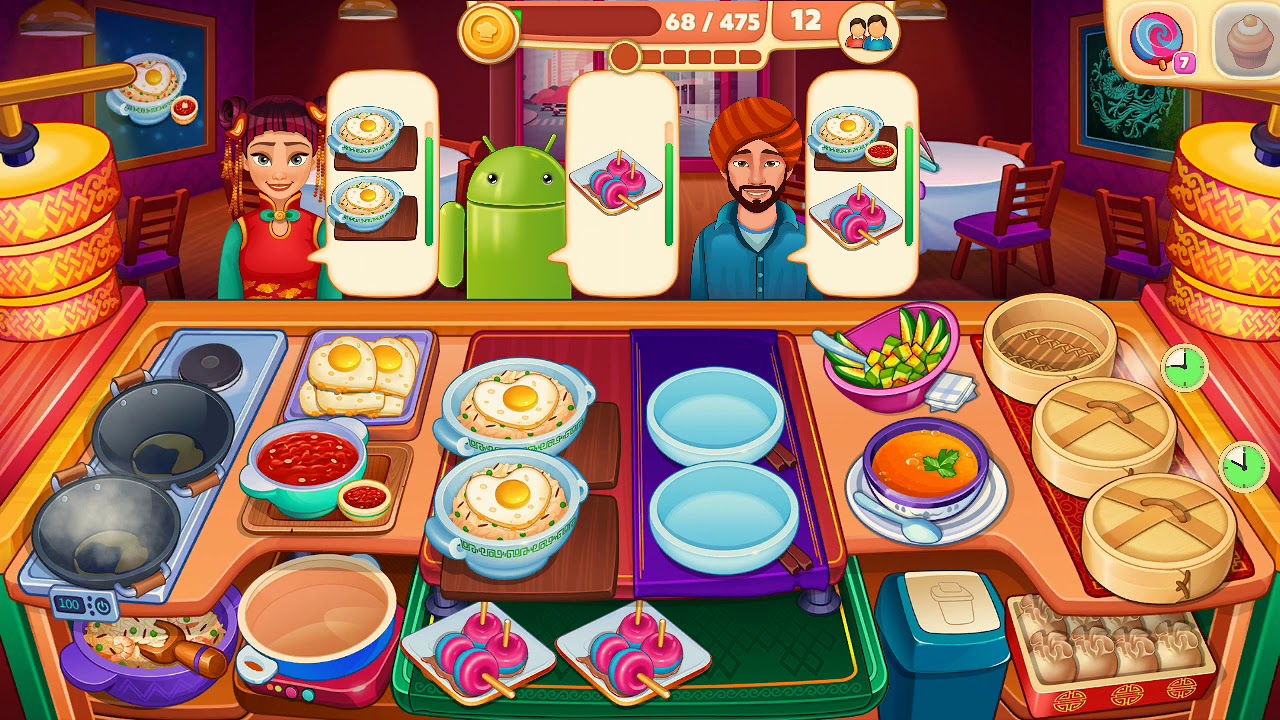 مطعم نجم الطبخ 🐇 الآسيوي الجديد. Asian Cooking Star Restaurant Game