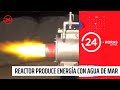 Innovación Chilena: Reactor produce energía con agua de mar