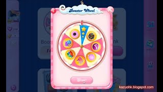 Candy Crush Saga Booster Wheel get Jackpot x2 screenshot 1