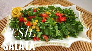 Yeşil Salata Nasıl Yapılır - En Güzel Salata Tarifleri - Salata Tarifleri Resimi