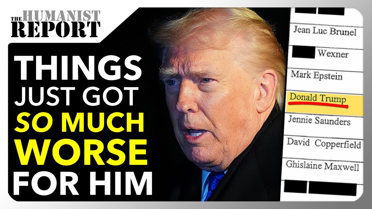 Shocking New Epstein Revelations Would END Trump’s Presidency If We Were a Normal Country