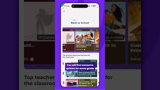 Free Kahoot! resources Back to School - engage your classroom!