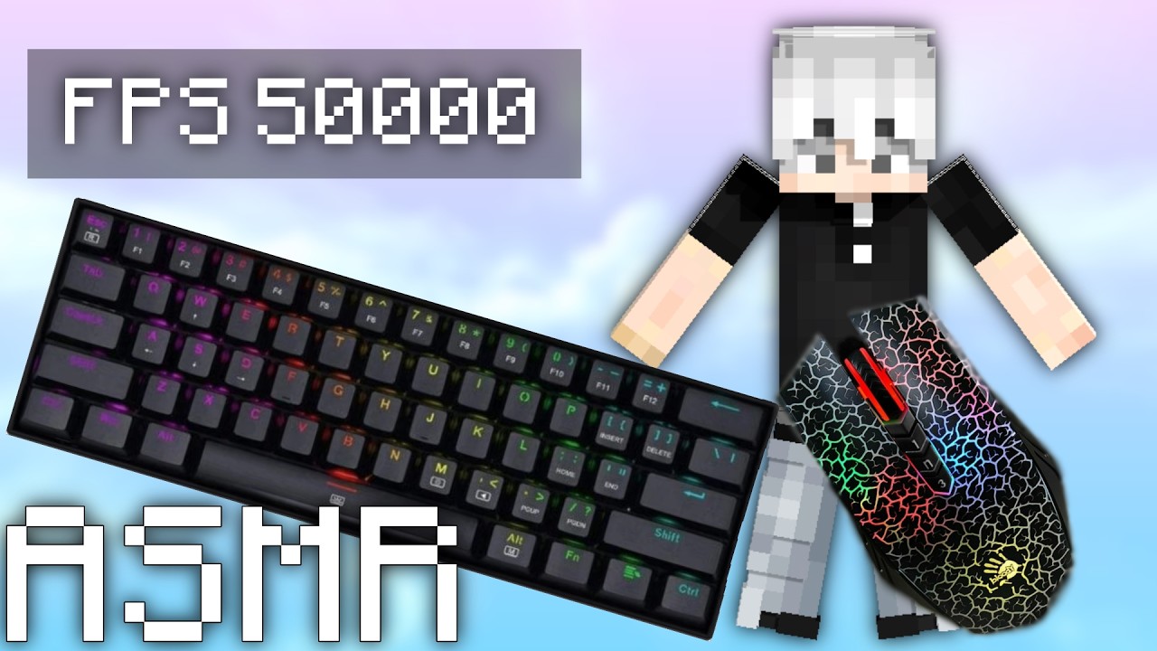 BedWars ASMR | Keyboard & Mouse Sounds