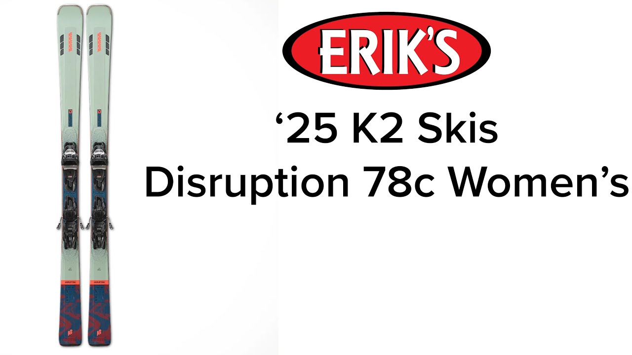 k2 disruption 78c skis Women's 78 C w/W Quikclik Free Bindings 2025 Beam keep things stable K2 Disruption 78C Ski +
