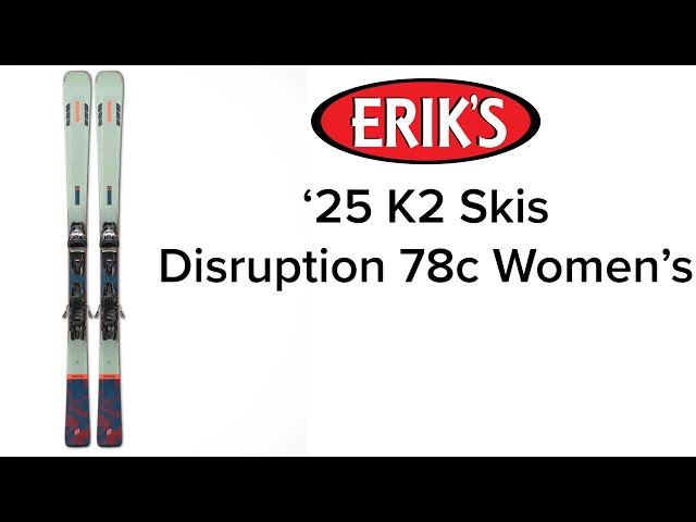 2025 K2 Disruption 78C Women's Skis - YouTube