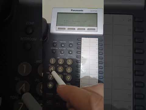 برمجة سنترال باناسونيك برمجة سحب الخطوط برقم 9 وطلب الاوبريشن برقم 0  100 200 600 