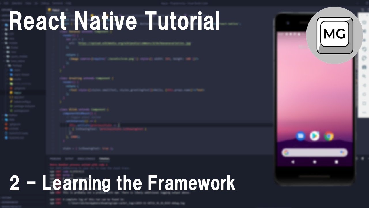 React Native Tutorial - Learning the Framework - YouTube