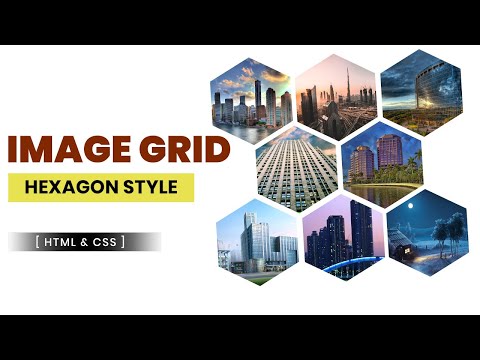 Awesome Image Grid  using Html CSS | CSS Grid Layout
