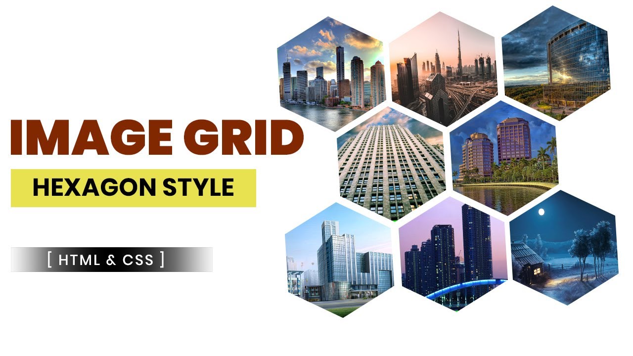 Awesome Image Grid using Html CSS | CSS Grid Layout - YouTube
