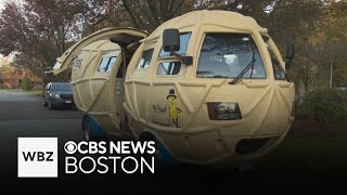 Planters Nutmobile makes stop in Boston during year-long road trip