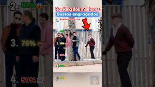 Ranking dos melhores sustos engraçados #memes #humor #ranking #funny #comedia #memesbr #tentenãorir