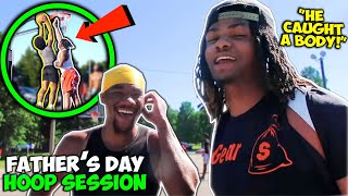 Father's Day/Juneteenth Hoop Session VLOG!