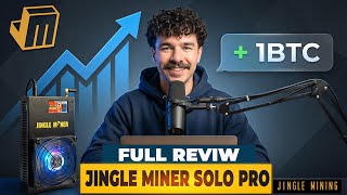 Unboxing & Review: Can This 96W Bitcoin Miner Work? (JingleMiner BTC Solo Pro)⚡
