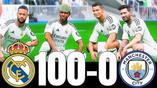 Download Lagu FC 25 - MESSI RONALDO NEYMAR \u0026 MBAPPE | ALL STARS | REAL MADRID 100-0 MANCHESTER CITY MP3