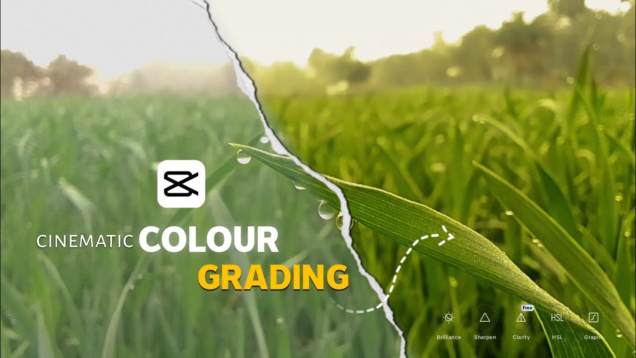 Cinematic Colour Grading In Capcut | colour grading tutorial for beginners 