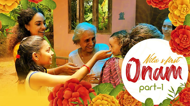 NILA'S FIRST ONAM | PART 1 | SRINISH ARAVIND | PEARLE MAANEY | BABY NILA