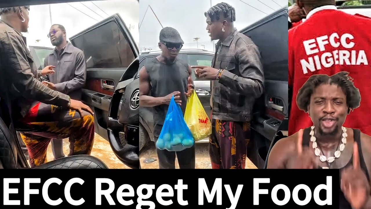 EFCC Refuse VeryDarkMan Brother To Give Him Food Or See Him