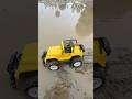 Extreme Mud Challenge! 🔥 Yellow Jeep vs Dirty Water #ytshorts #toys #jcb