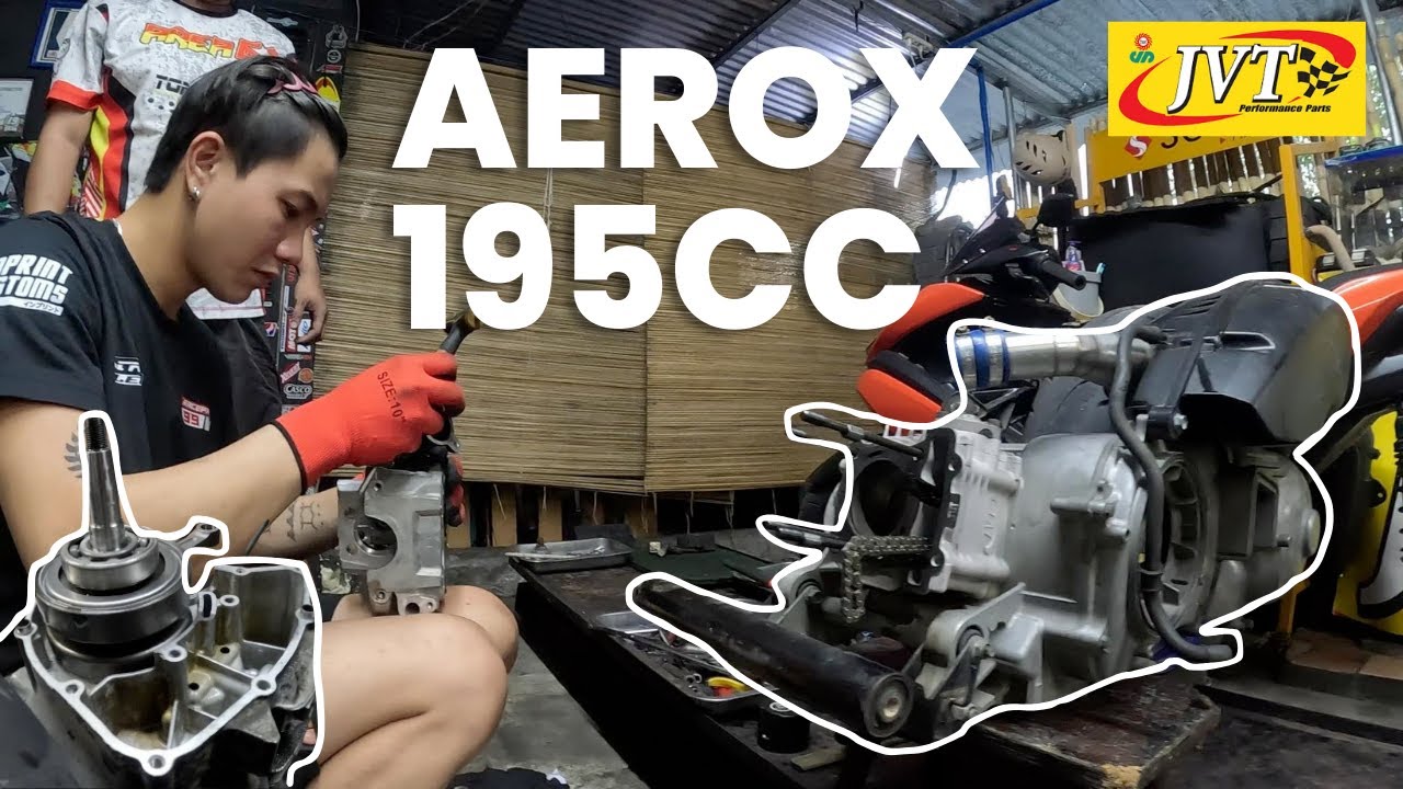 RACEPACE 2024 ENGINE | FROM 183cc to 195cc | AEROX