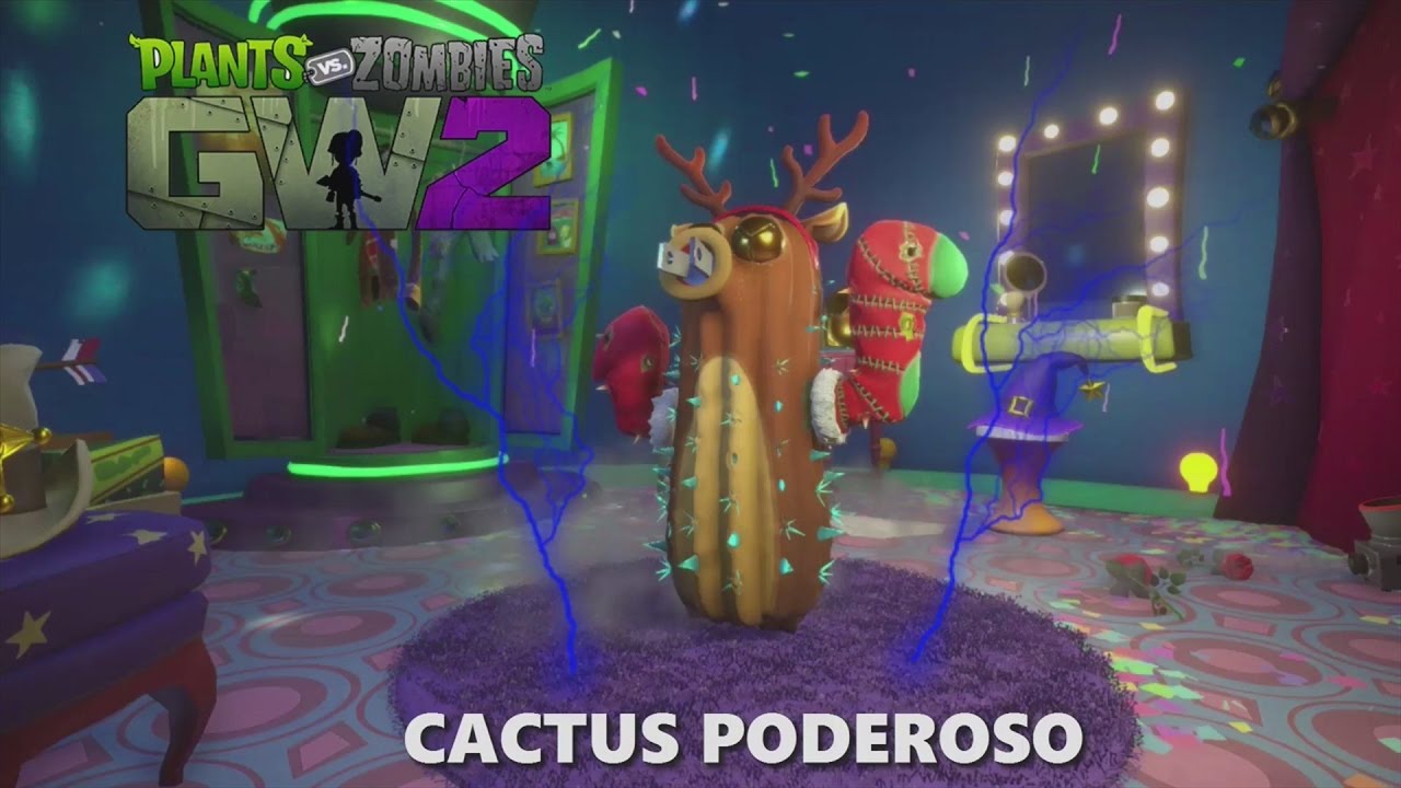 Plantas VS Zombis: Garden Warfare 2 -Cactus Poderoso- Gameplay #2 En ...