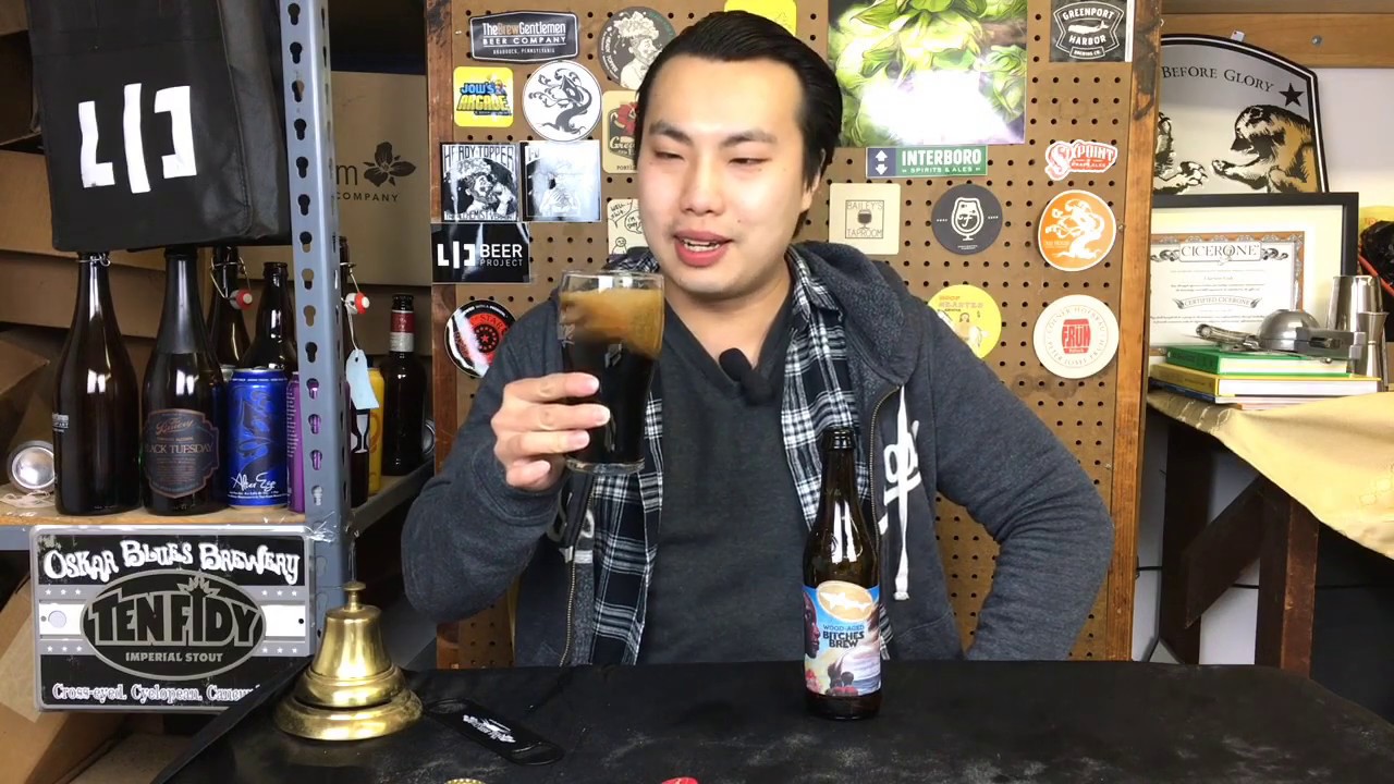 Dogfish Head Wood Aged Bitches Brew Review - Ep. 