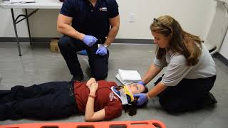 Long Spine Board EMT Skill