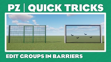 Edit groups "stuck" in a barrier! | Planet Zoo: Quick Tricks