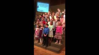 Does this happen during your LDS (Mormon) Primary Program?