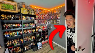 I Built My DREAM ROOM of WRESTLING FIGURES! 