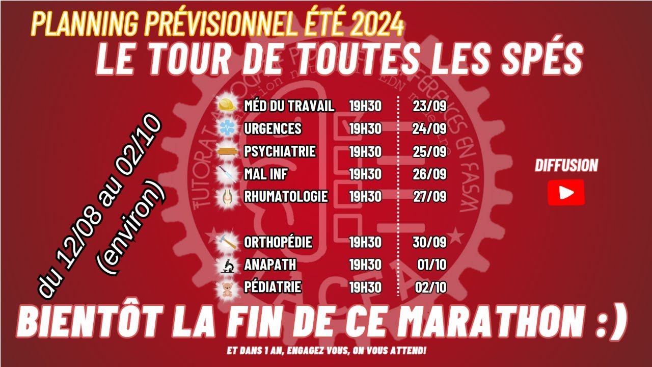 S7J3 Tour d'été : Psychiatrie