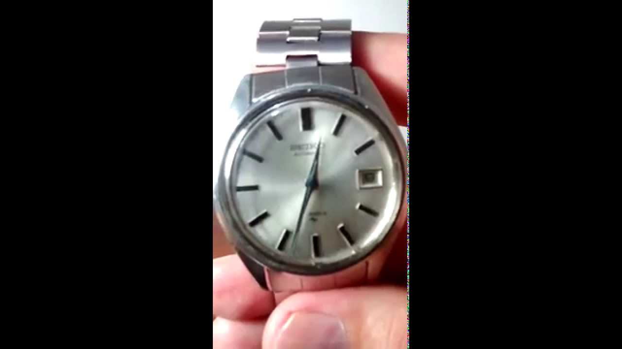 Vintage Seiko 7005-8000 Automatic - 17 Jewels (From 1975) - YouTube