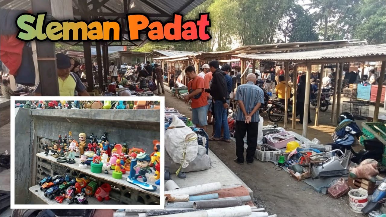 Pasar Pahing Di Sleman, Pasar Loak Paling Ramai