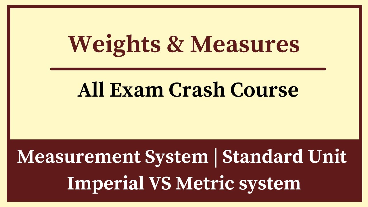 Pharmaceutical Calculations In Pharmaceutics || Weights And Measures || Imperial Vs Metric System