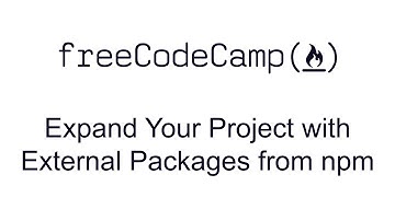 Expand Your Project with External Packages from npm - Managing Packages with Npm - Free Code Camp