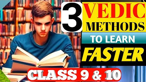 3 Vedic Methods to Learn Anything Faster🔥 || Decoding Vedic Methods || Study Motivation