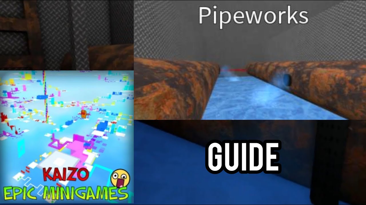 roblox kiazo epic minigames pipeworks guide