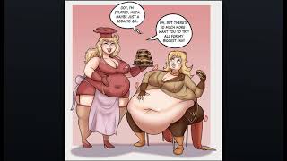Weight gain sequence massive Hilda x Yang