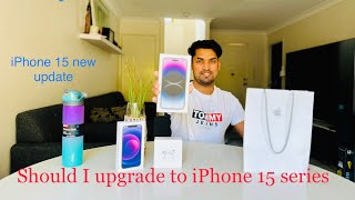 #iphone15 #iphone15promax #bestsmartphones should I upgrade to iphone 15 series???