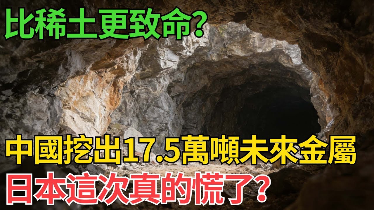 比稀土更致命？中國掌控稀有金屬“新王牌”，日本擔心的事發生了【觀勢經緯】#科普#銣礦 #中國技術 #稀有金屬 #供應鏈安全 #量子科技