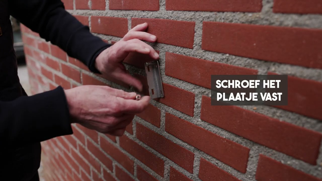 How to mount the door handle hook