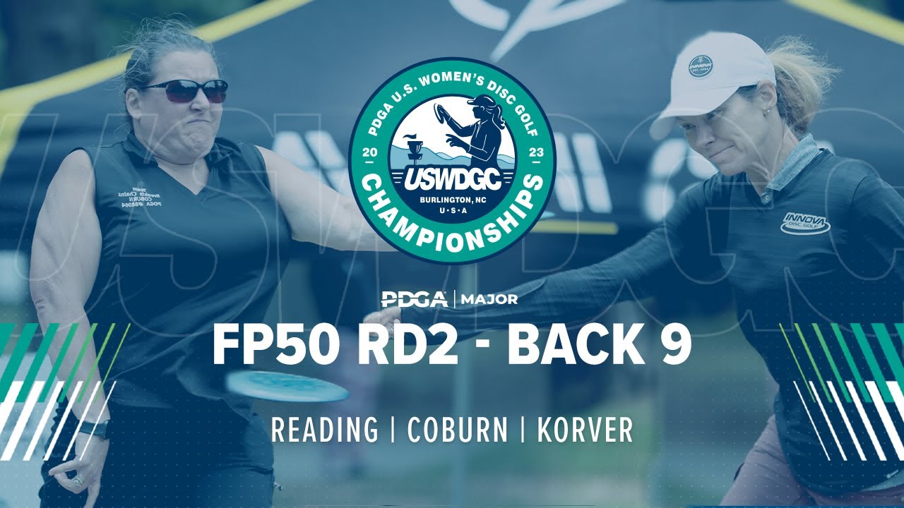 2023 U.S. Women’s Disc Golf Championship FP50 R2B9 Des Reading Tamara
