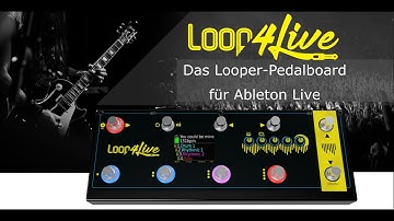Vorstellung das Loop4Live-Pedalboard für Ableton Live