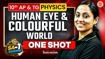 Human Eye & Colourful World | One Shot | Physics | Class 10 | Rama Ma’am 👩‍🏫🔬