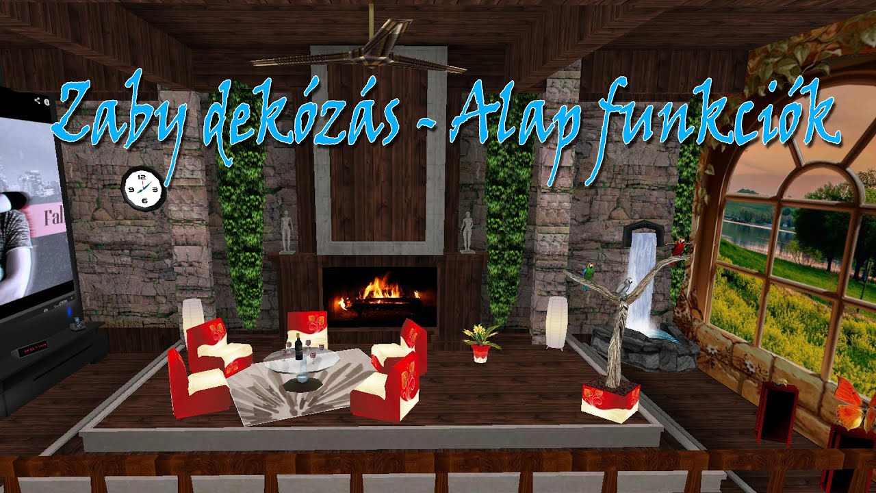 Virtual Planet Tutorial - Zaby dekózás - Alap funkciók - YouTube