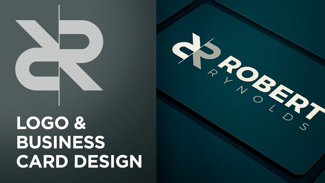 Logo And Business Card Design Adobe Illustrator And Photoshop Tutorial