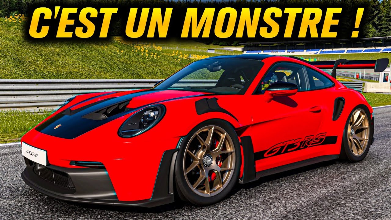 The NEW 2022 Porsche 911 GT3 RS is MONSTROUS IN-GAME! - YouTube