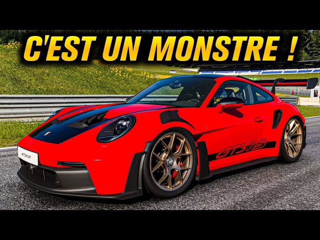 The NEW 2022 Porsche 911 GT3 RS is MONSTROUS IN-GAME! - YouTube