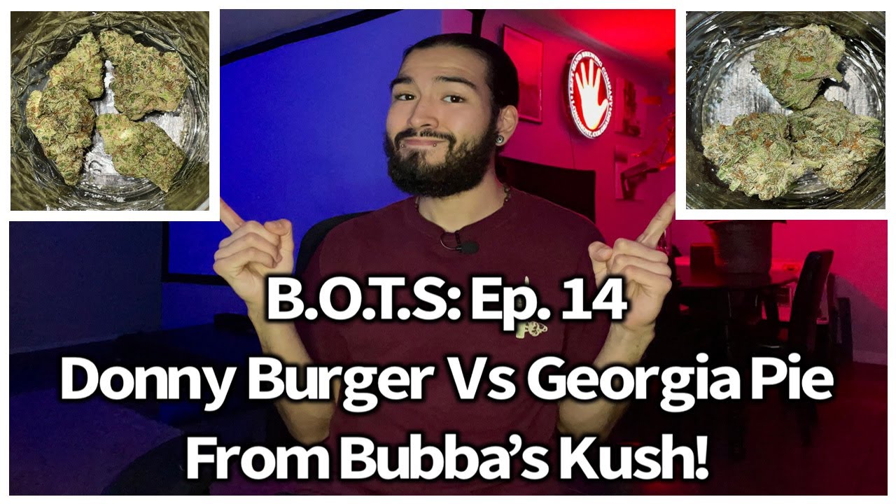Battle Of The Strains: Ep.14 Donny Burger Vs. Georgia Pie From Bubbas Kush!